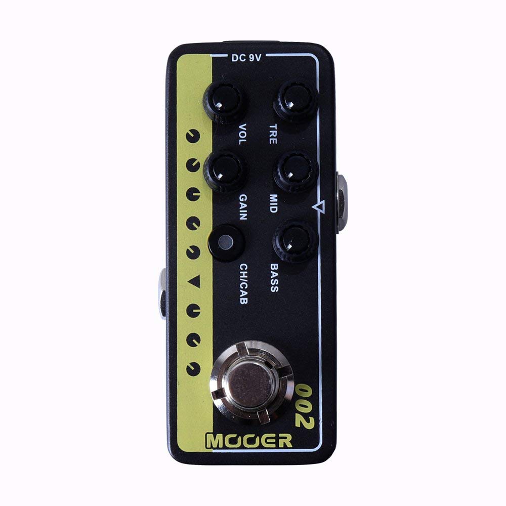 Amazon.com: MOOER Micro Preamp 002 UK Gold 900 Guitar Digital