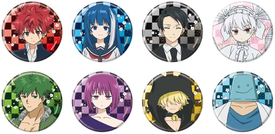 Amazon.co.jp: 夜桜さんちの大作戦 01 [公式イラスト] 缶バッジ 8個