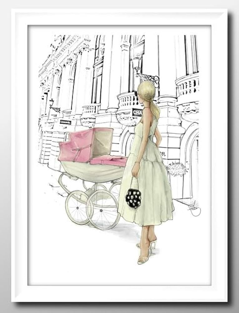 Amazon.co.jp: シャネル Chanel オマージュ A3 サイズ おしゃれ 絵画