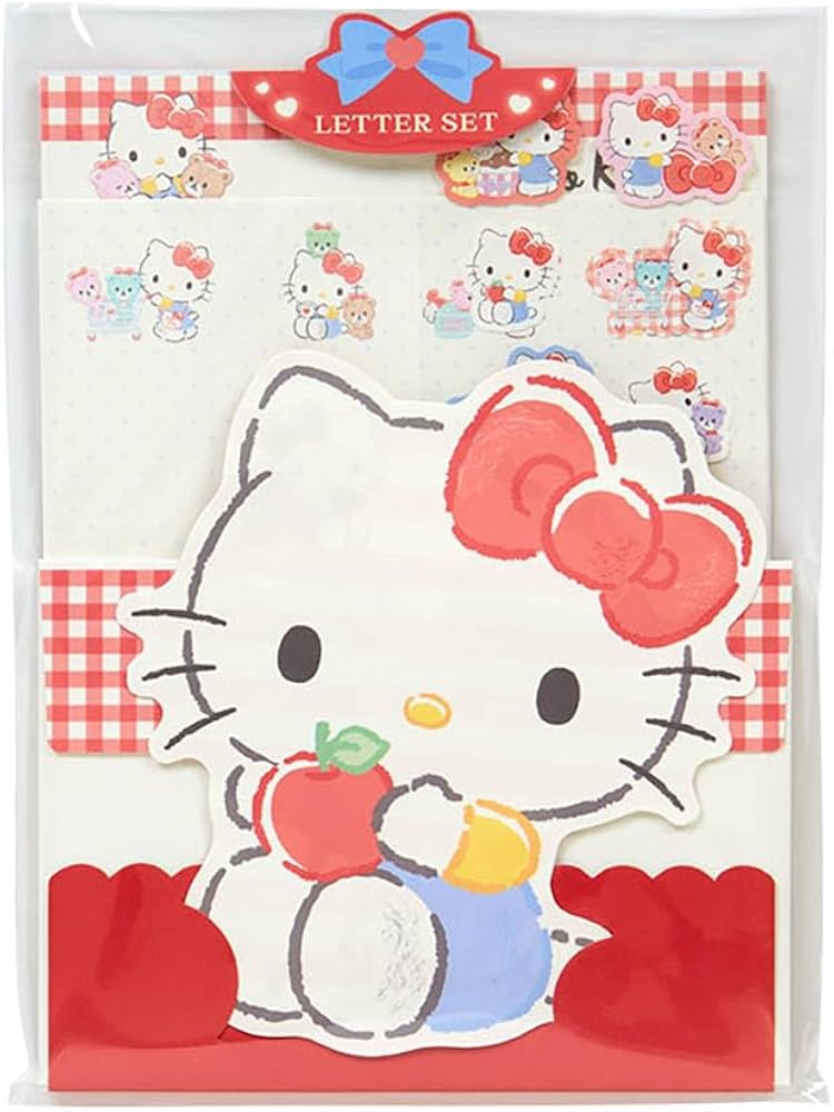 Amazon.co.jp: サンリオ(SANRIO) キャラクター形レターセットハロー