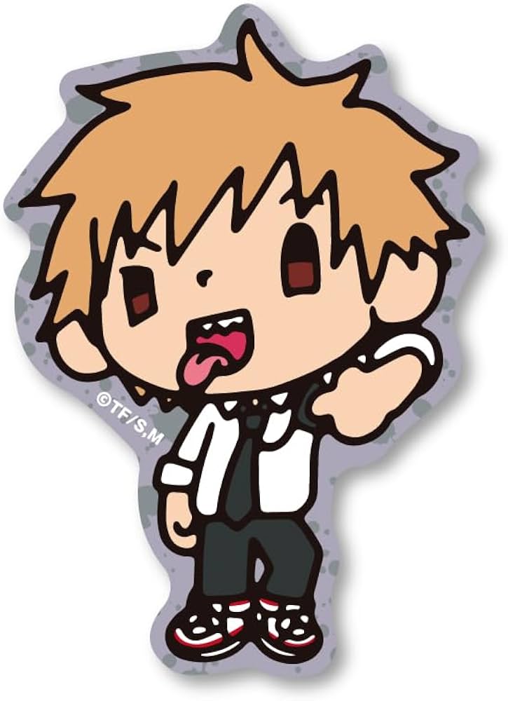 Amazon | チェンソーマン イラストミニステッカー デンジ アニメ 漫画