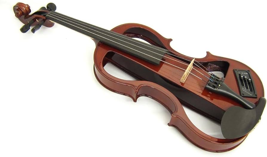 V589 カルロ・ジョルダーノ CV-210E エレキ バイオリン サイレント