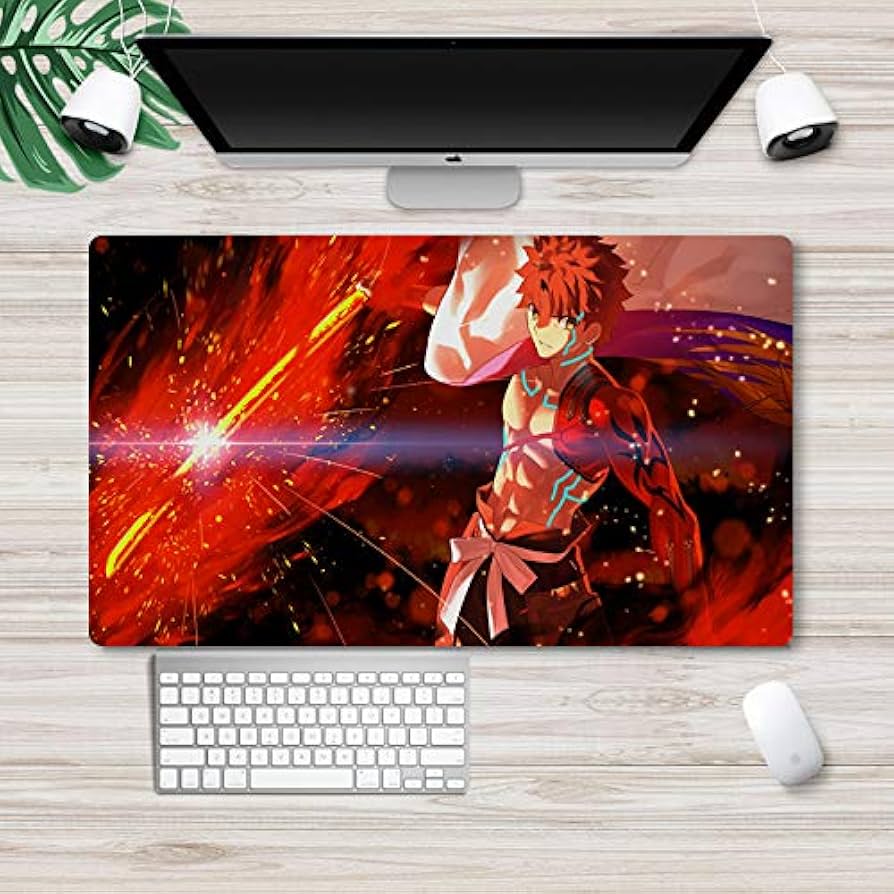Amazon.com: Fate Stay Night Mouse pad Anime Large Desk pad