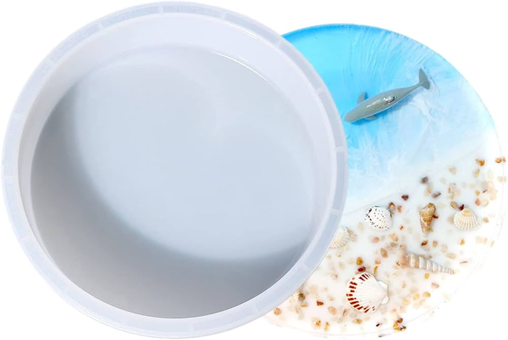 Amazon.co.jp: 円卓用レジンシリコンモールド - ラウンドテーブル樹脂