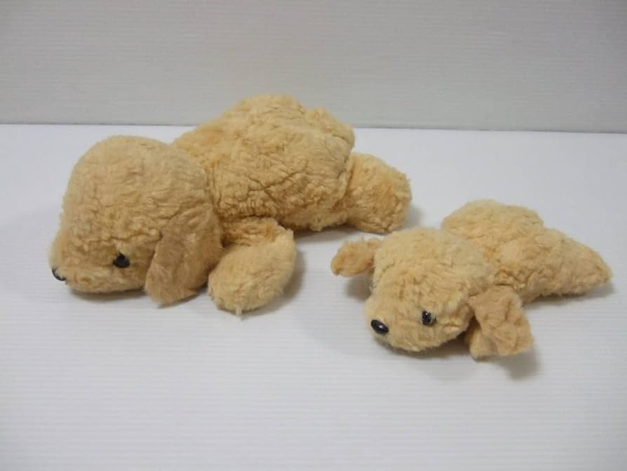 Amazon.co.jp: MON SEUIL モンスイユ 犬 ぬいぐるみ いぬ クタクタ 2体