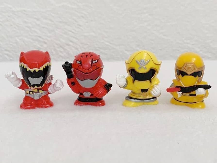 Amazon.co.jp: スーパー戦隊 指人形 ソフビフィギュア まとめて 9個