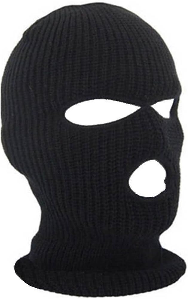 Amazon.co.jp: SimpleLife 3穴オートバイマスク目出し帽黒ニット帽
