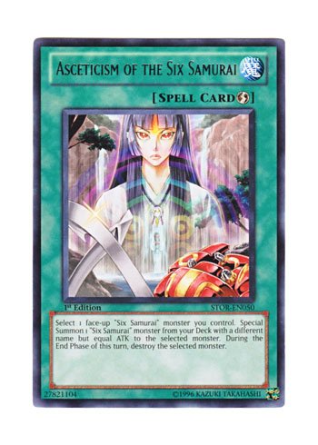 Amazon.co.jp: 遊戯王 英語版 STOR-EN050 Asceticism of the Six