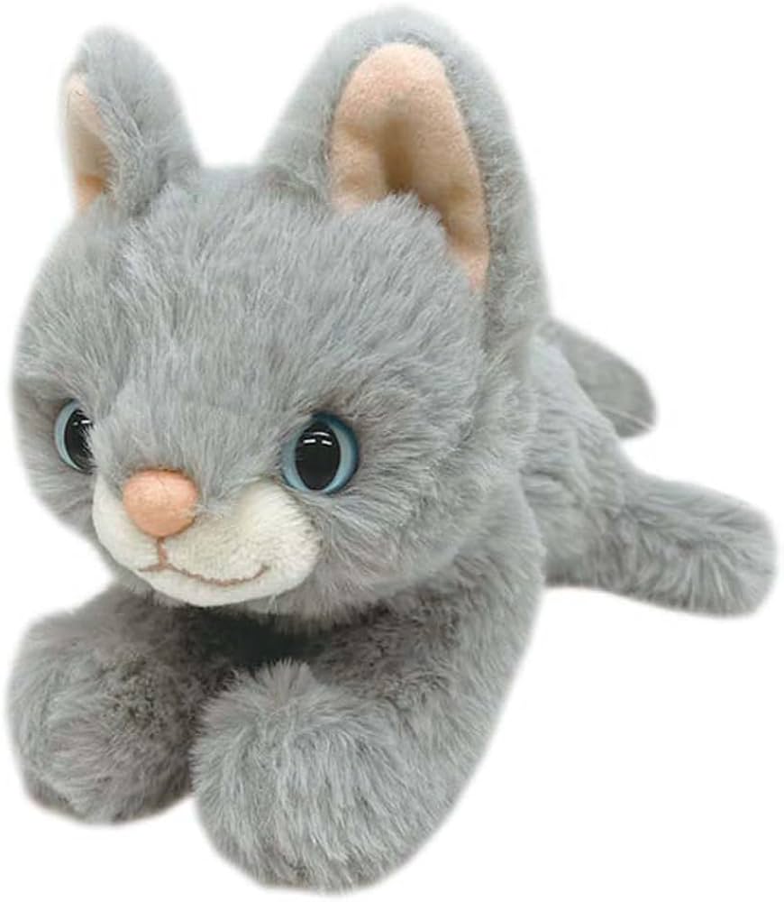 Amazon.co.jp: モンスイユ ぬいぐるみ ねこ ネコ アメショー グレー