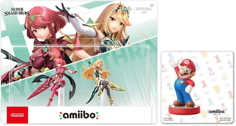 Amazon | amiibo ダブルセット［ホムラ／ヒカリ］（大乱闘スマッシュ