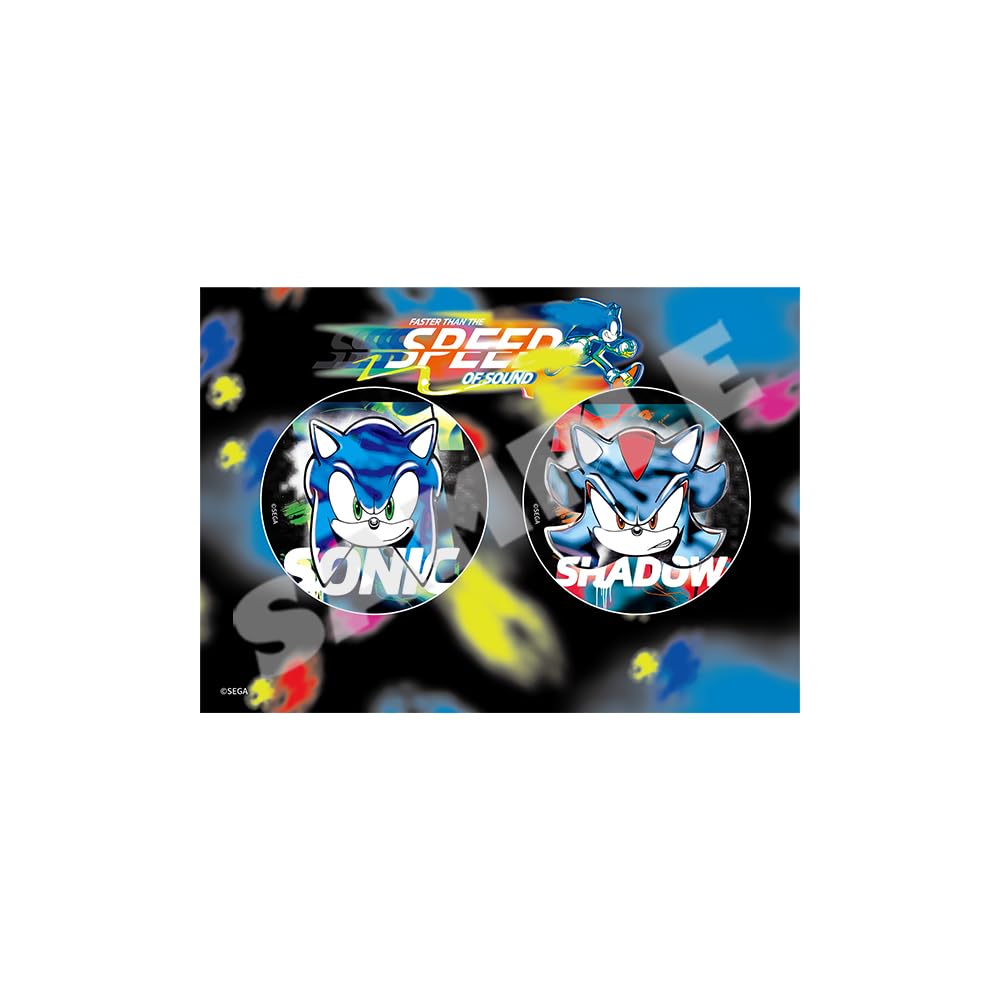 Amazon | 「ソニック・ザ・ヘッジホッグ」SPRAYS AND FADES缶バッジ2個