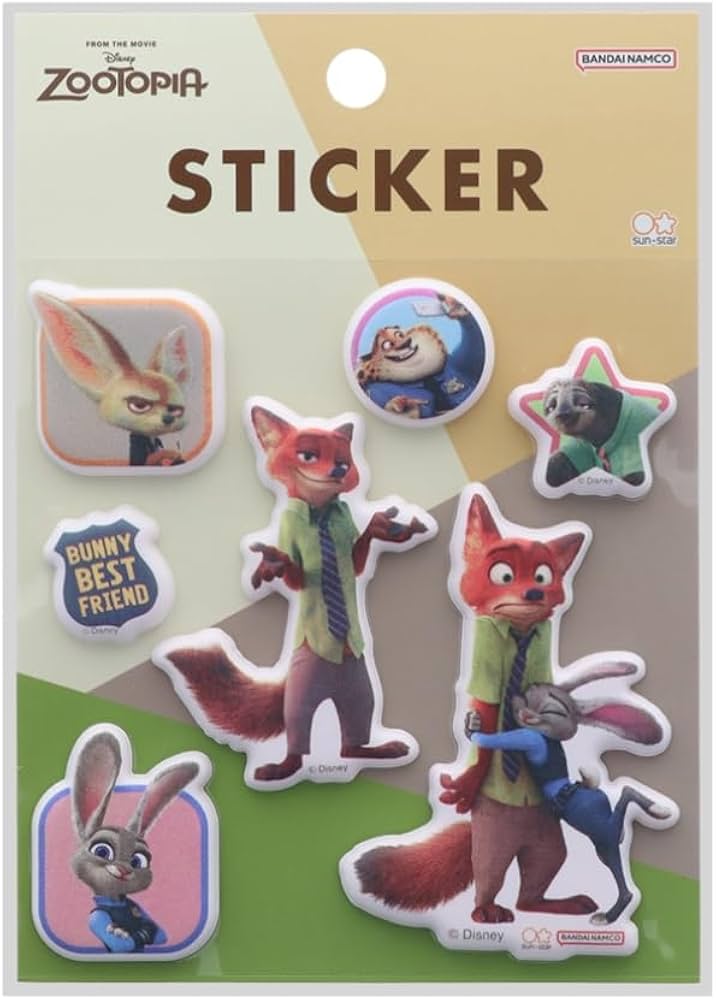 Amazon | サンスター文具(Sun-Star Stationery) ディズニー ステッカー