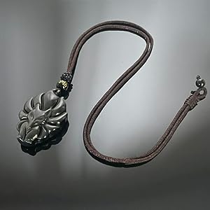 Amazon.co.jp: [AiO JAPAN] ネックレス 九尾の狐 ーVer2ー 首輪 紐