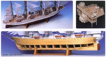 Amazon | ウッディジョー/木製帆船模型 1/160新日本丸[帆付]＋塗料