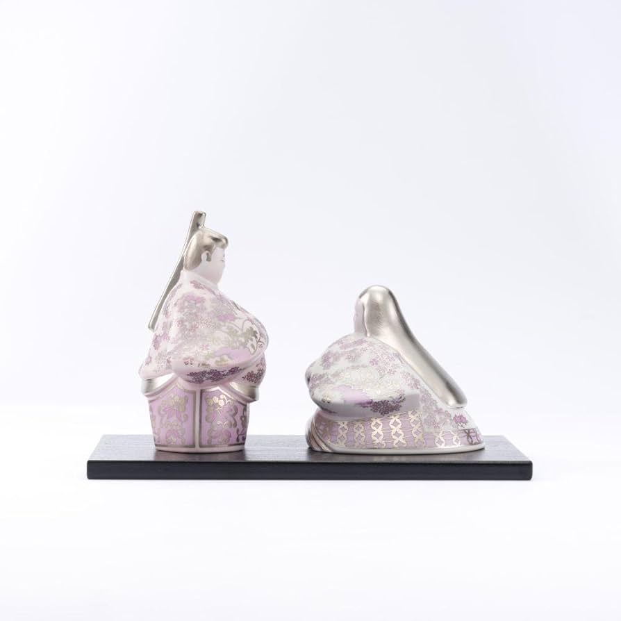 Amazon.co.jp: ARITA PORCELAIN LAB 雛人形 ぼんぼりなし （屏風 台付