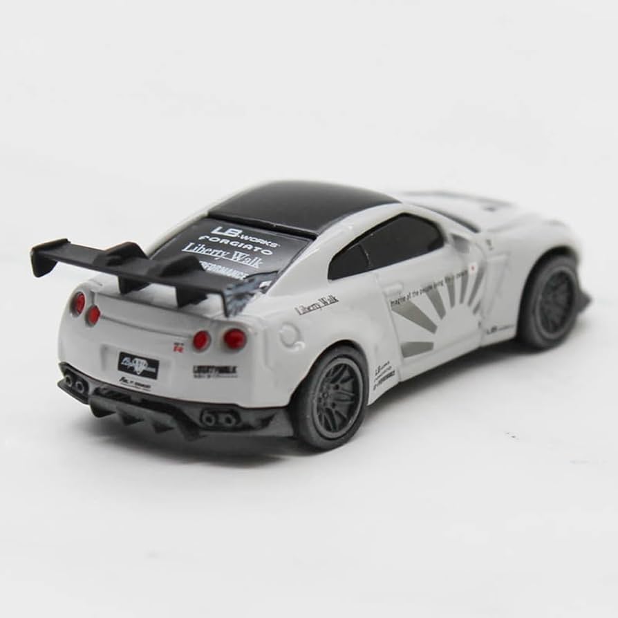 Amazon.co.jp: ミニカー 日産 NISSAN GT-R R35 type 1.5 (グレー) LB
