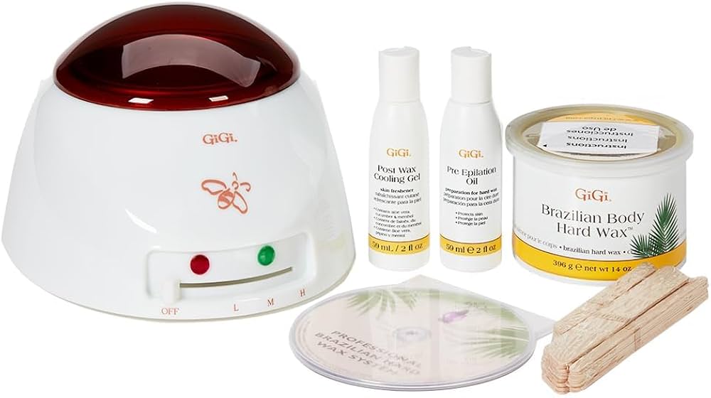 Amazon.com : Gigi Brazilian Waxing Kit for Women - Hair Removal