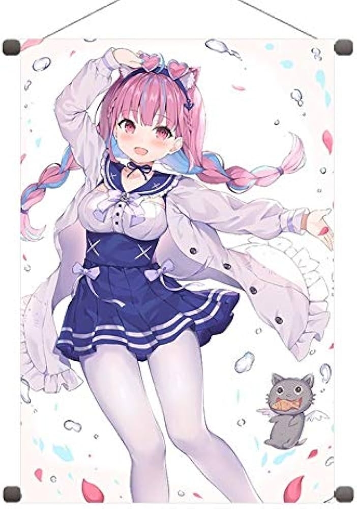 Amazon.co.jp: ホロライブ B2 タペストリー 湊あくあ 0214 : ホーム