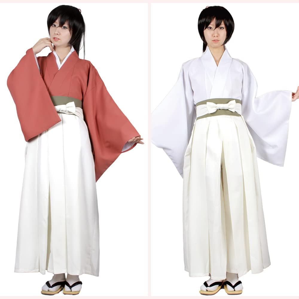 Amazon.co.jp: [NOOLOR] 薄桜鬼 雪村千鶴 和服 和風 乗馬袴付き