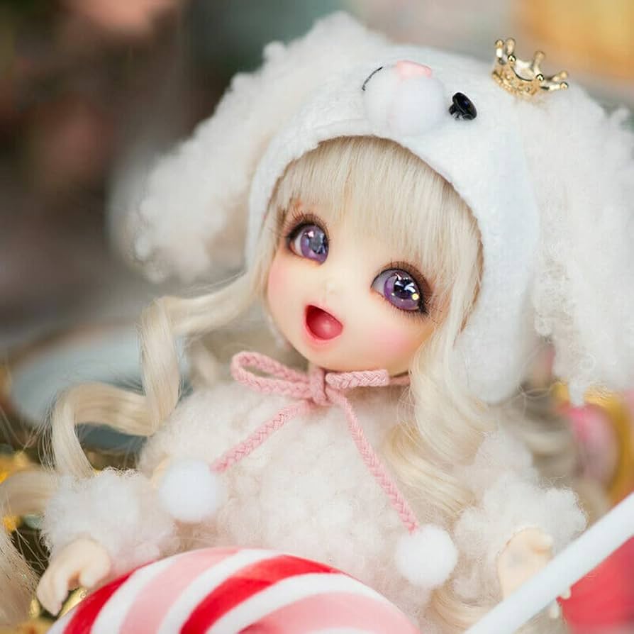 Amazon | KAKAA BJDドール フルセット 1/8 球体関節人形 15cm SD 樹脂