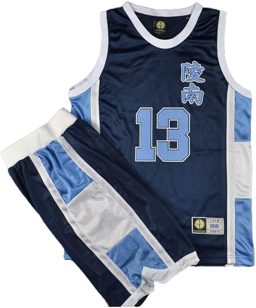 Amazon.co.jp: SLAM DUNKスラムダンク 陵南高校ユニフォーム上下セット