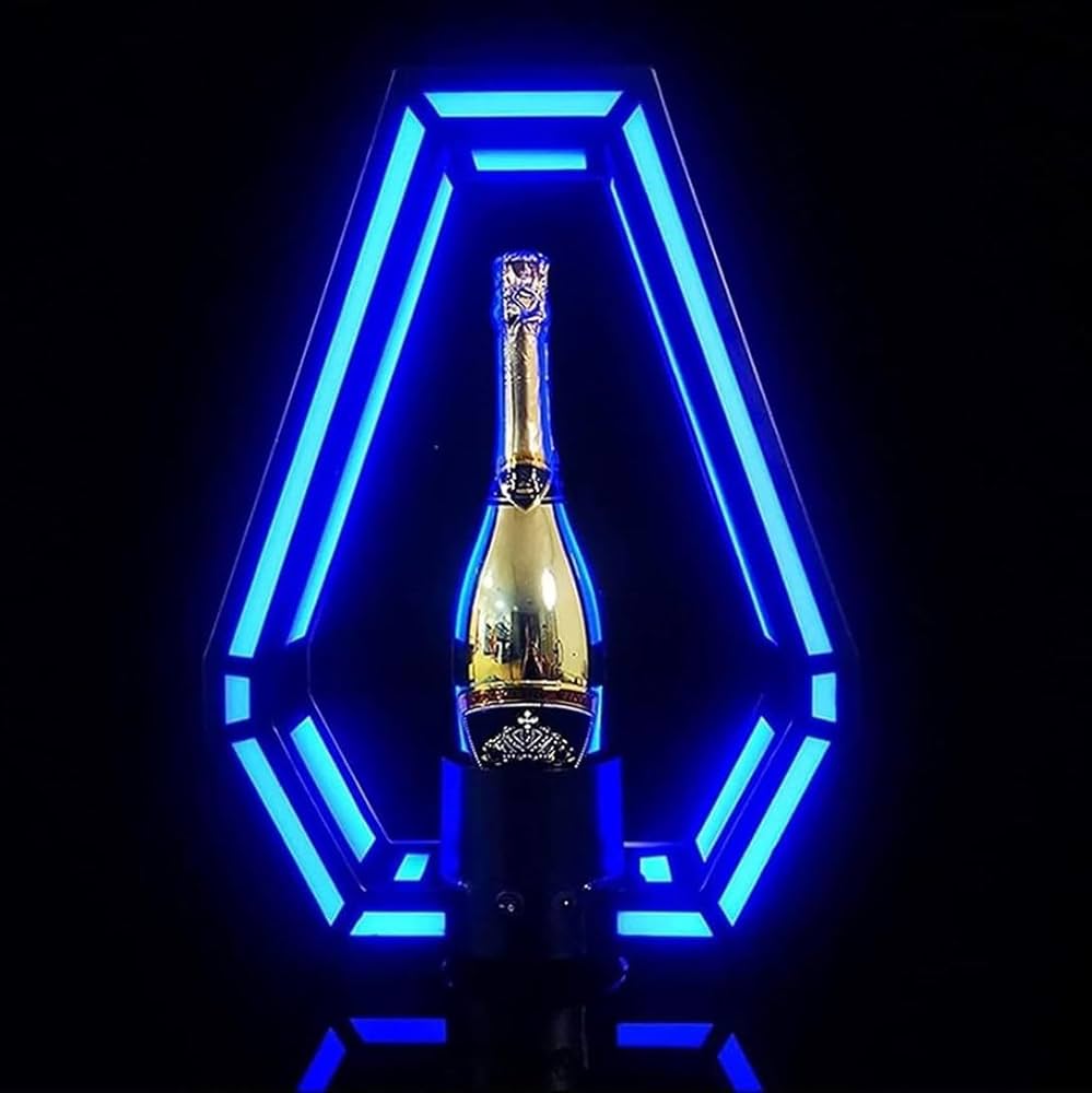 Amazon.co.jp: LED シャンパンボトルプレゼンター スペードのエース