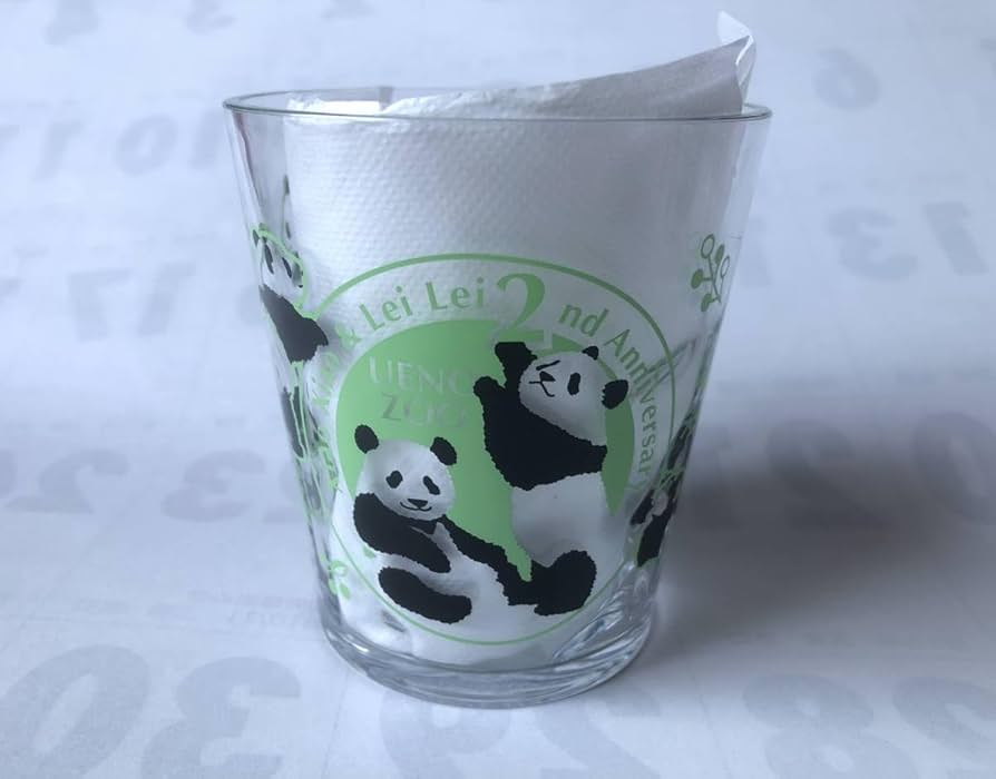 Amazon.co.jp: シャオシャオ レイレイ 2歳 記念 タンブラー 双子パンダ