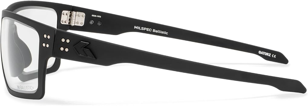 Amazon.com: Gatorz Eyewear MILSPEC Ballistic Sentix Black Frame