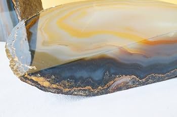 Amazon.co.jp: ！35年前の在庫！瑪瑙 断面 天然石 輪切り 鉱物標本