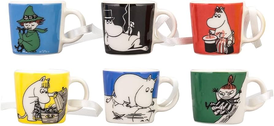 Amazon.co.jp: [ アラビア ] Arabia ムーミン ミニマグ オーナメント 6