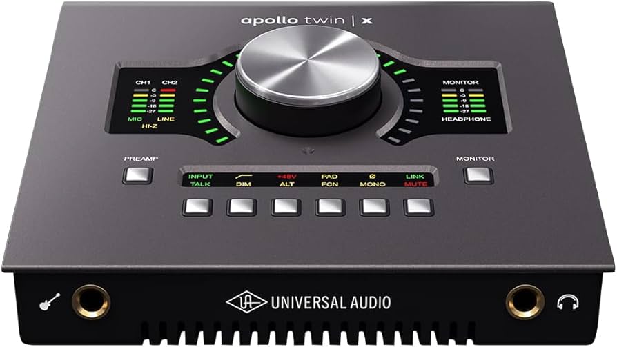 Amazon.com: Universal Audio Apollo Twin X Duo USB Heritage Edition