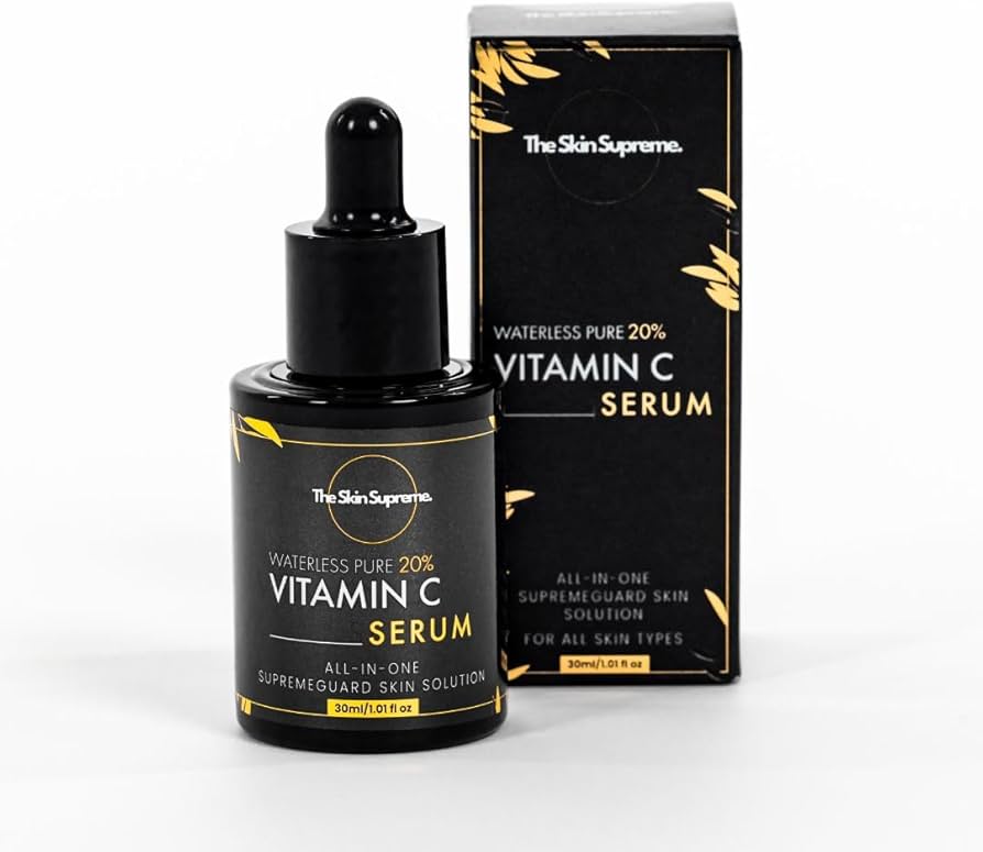 Amazon.co.jp: The Skin Supreme 無水純粋ビタミンC 20%セラム 30ml 高