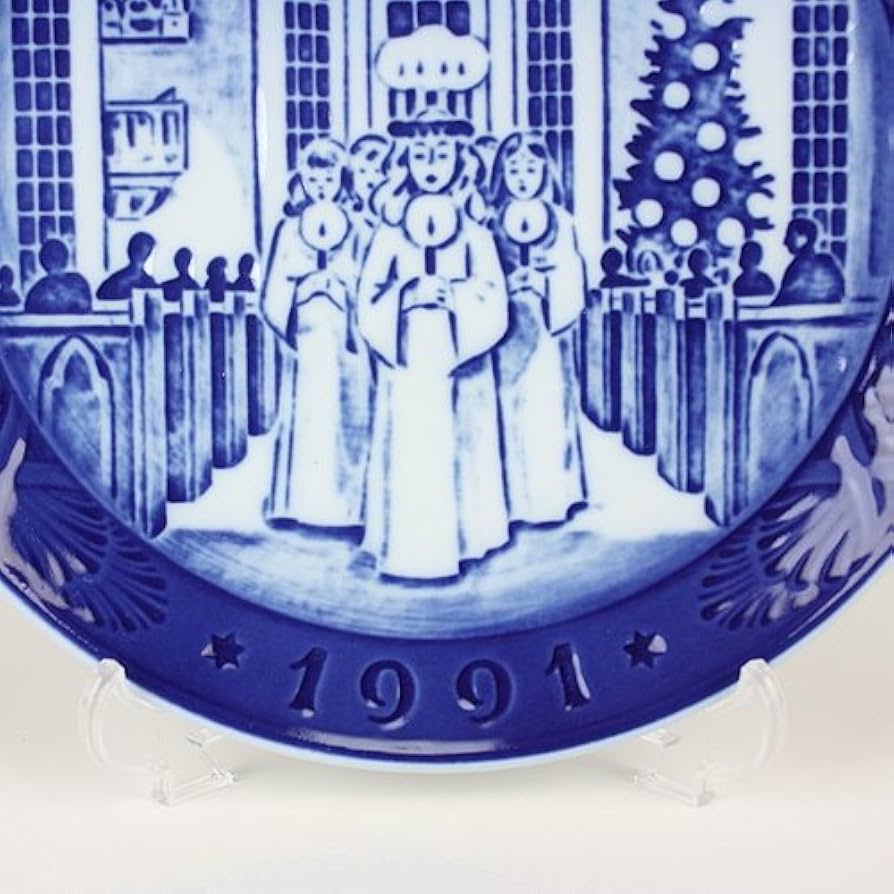 Amazon.co.jp: 1991年 ロイヤルコペンハーゲン イヤープレート