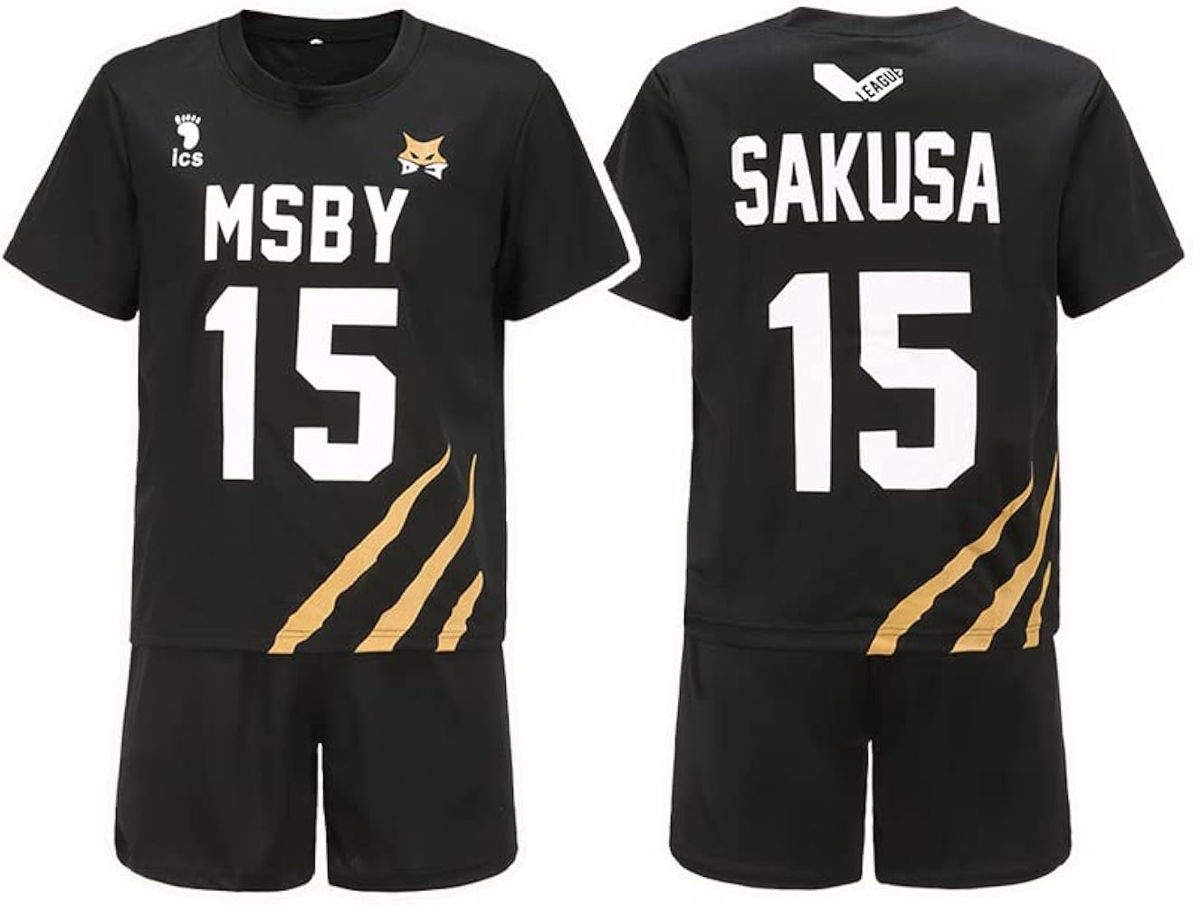 Amazon.co.jp: ハイキュー MSBY コスプレ衣装 ブラックジャッカル 日向