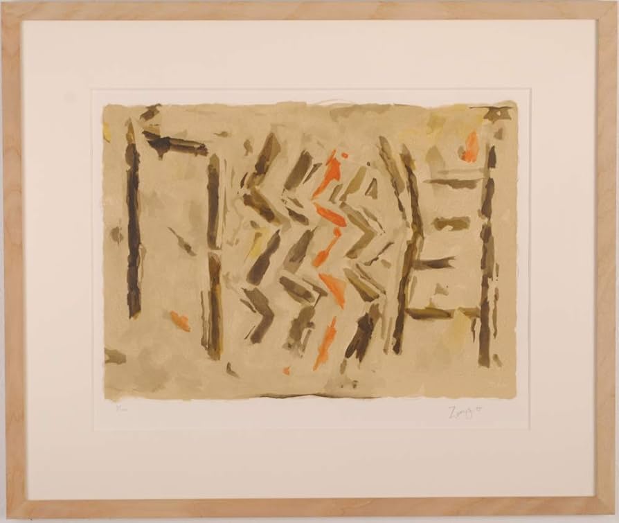 □リトグラフ□John Asaro アート 絵画 額縁リトグラフJohn Asaro