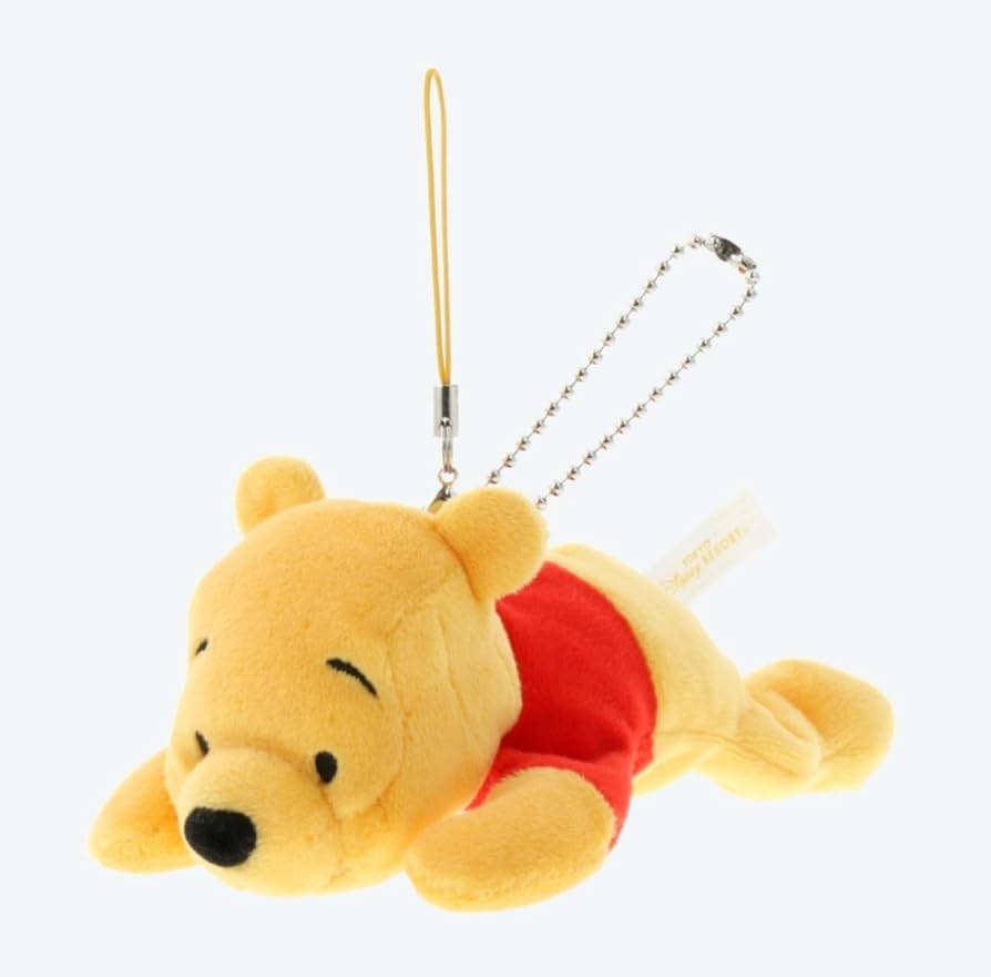 Amazon.co.jp: くまの プーさん ぬいぐるみ ストラップ (抱き枕