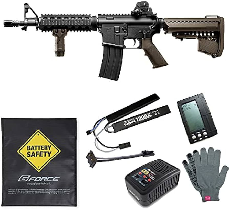 Amazon | 東京マルイ M4 CQB-R FDE 次世代電動ガン リポバッテリー