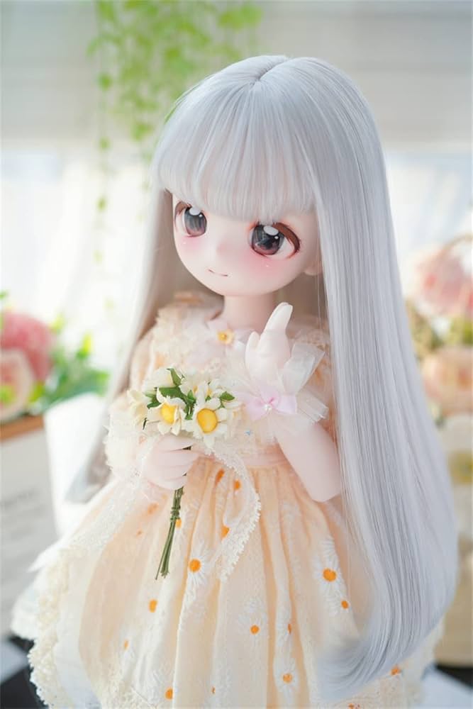 Amazon | ドールウィッグ ドール用 かつら 1/3 1/4 耐熱 ウィッグ 人形
