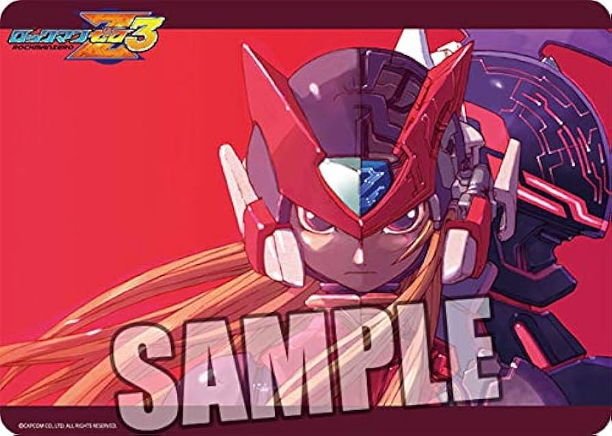 Amazon.co.jp: キャラクター万能ラバーマット ロックマン ゼロ3「ゼロ