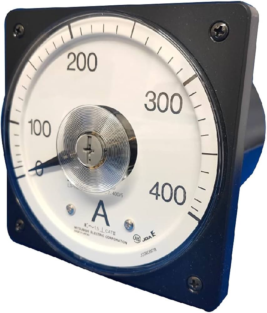 Amazon.co.jp: 三菱電機 三菱指示電気計器 L-Nシリーズ 広角度計器