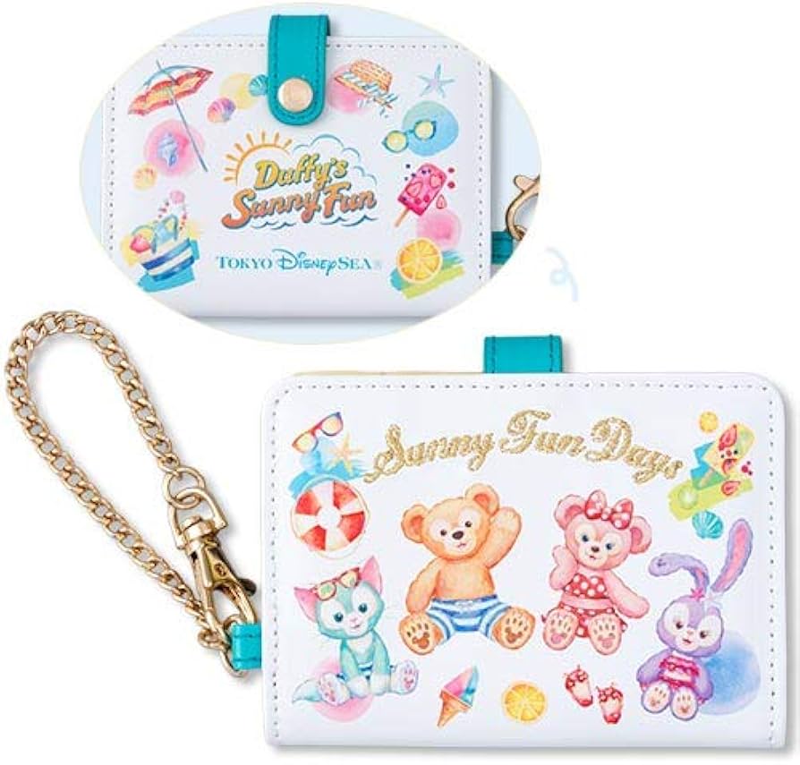 Amazon.co.jp: ダッフィー＆フレンズ パスケース ダッフィーのサニー