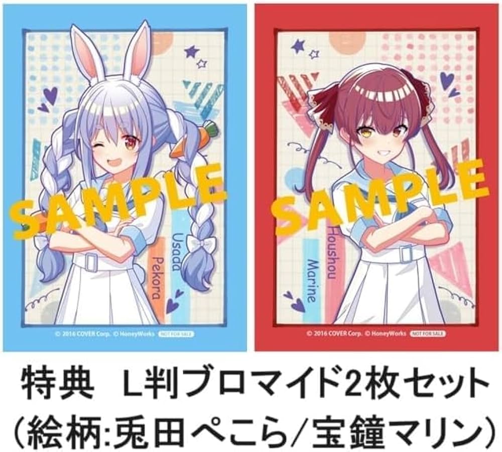 Amazon.co.jp: 【兎田ぺこら/宝鐘マリンブロマイド付き】 ほろはにヶ丘