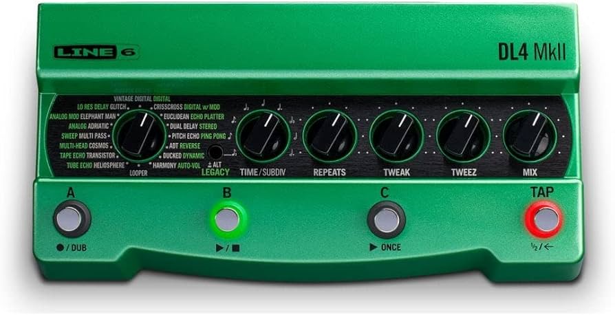 Amazon.com: Line 6 DL4 MKII Delay Modeler, Green