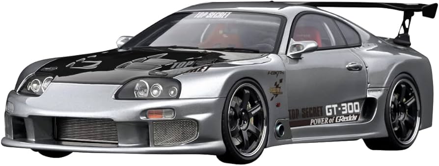Amazon | ignition model 1/18 TOP SECRET GT300 Supra (JZA80) Silver