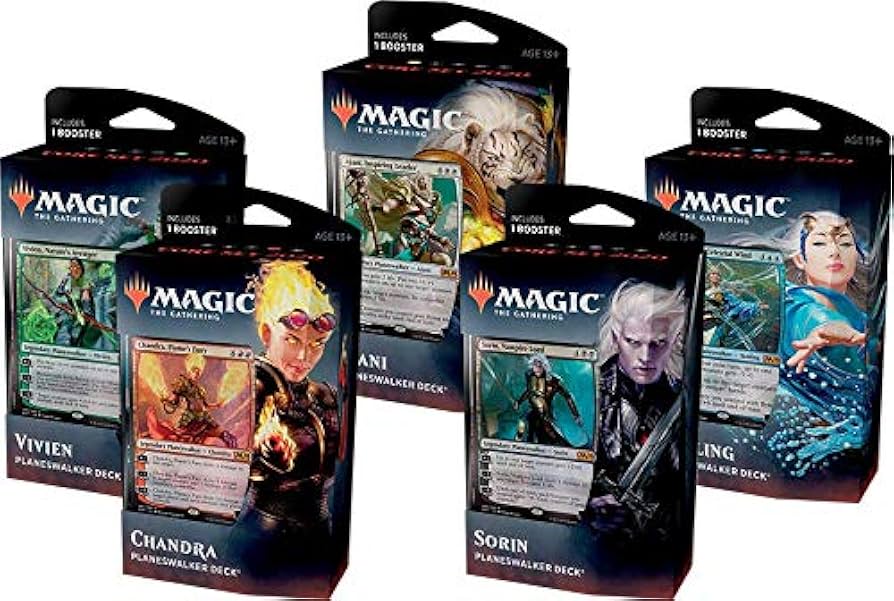 Amazon.com: Magic The Gathering - Core Set 2020 Planeswalker Decks