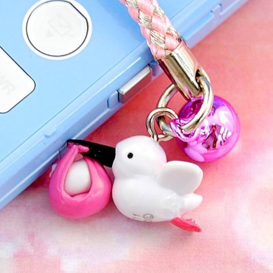 Amazon.co.jp: ビッグスター ハローキティ こうのとりキティ 根付け