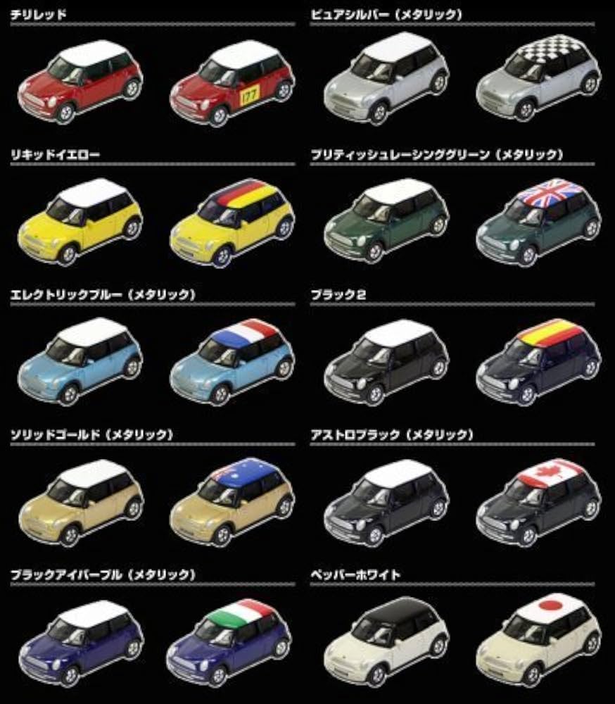 Amazon | トミカくじ? ミニクーパーセレクション （20台セット