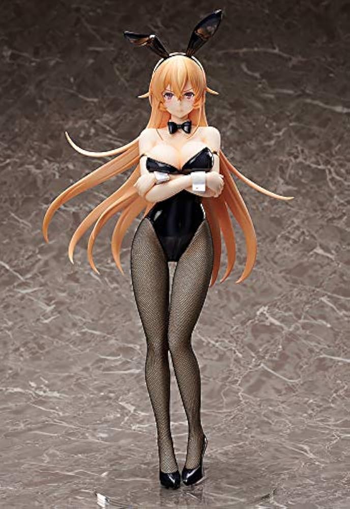 Amazon | 食戟のソーマ 薙切えりな バニーVer. 1/4スケール PVC製 塗装