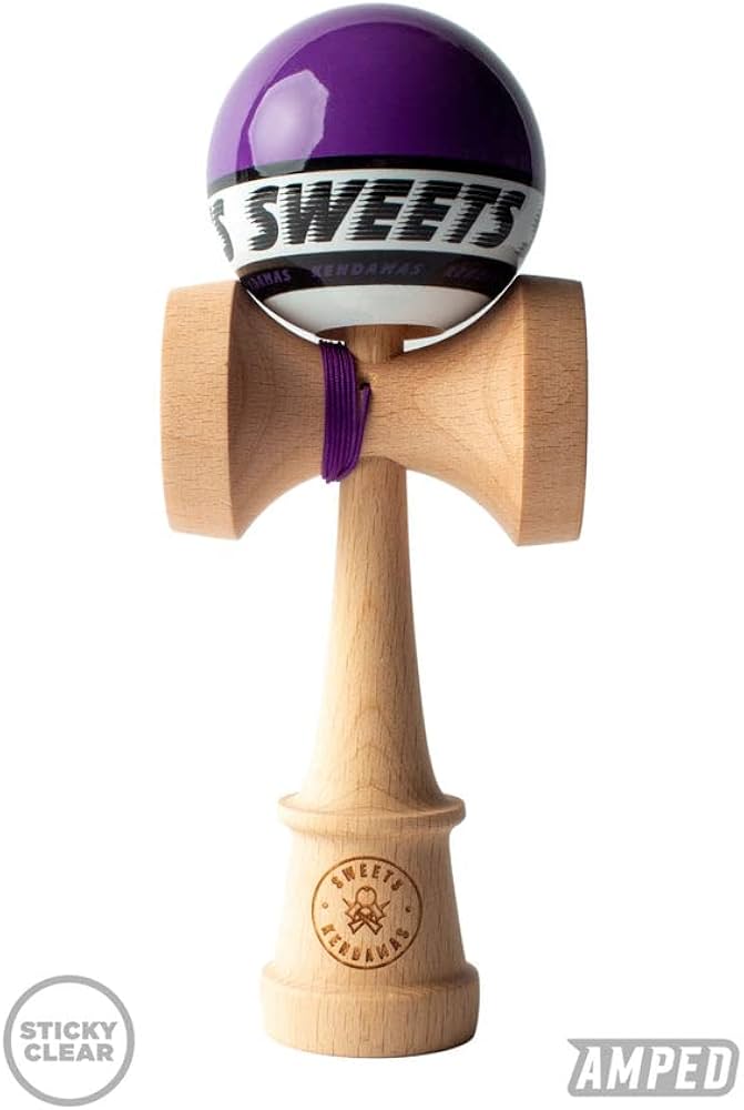 Amazon | Sweets Kendamas けん玉 SWEETS STARTER パープル 16.8cm