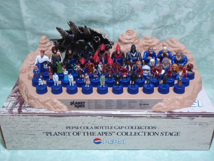 Amazon.co.jp: ペプシ 猿の惑星 ボトルキャップ フルコンプリート